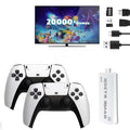 Wireless Retro Gaming Console Built-in 20000+ Classic Games 4K HDMI Plug & Play with Dual 2.4G Wireless Controllers N706078