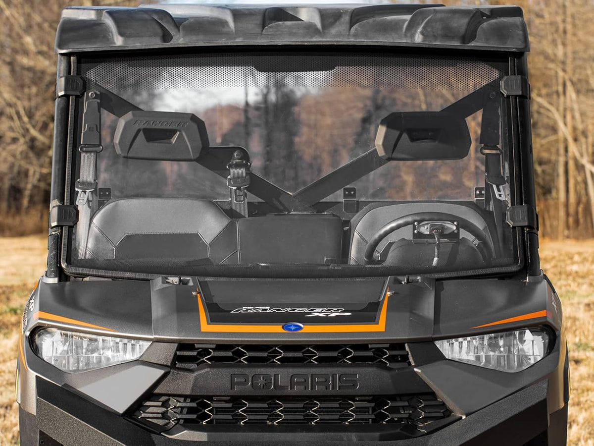 Clear Scratch Resistant Full Windshield for Polaris Ranger XP 1000 / Crew E793778