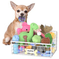Black Metal Dog Toy Basket U783