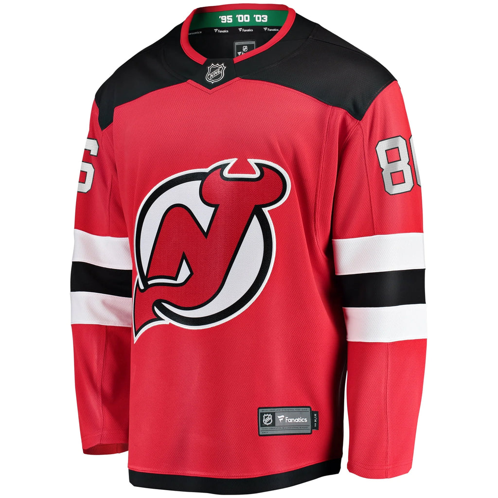 Red New Jersey Devils Home Breakaway Player Jersey D205