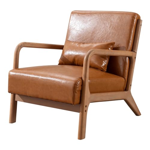 Beige Fabric Accent Chairs Set of 2 B4414