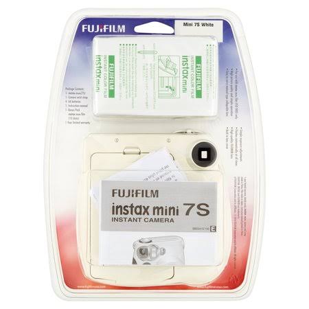 Silky White Instant Camera with 60mm Lens I53332