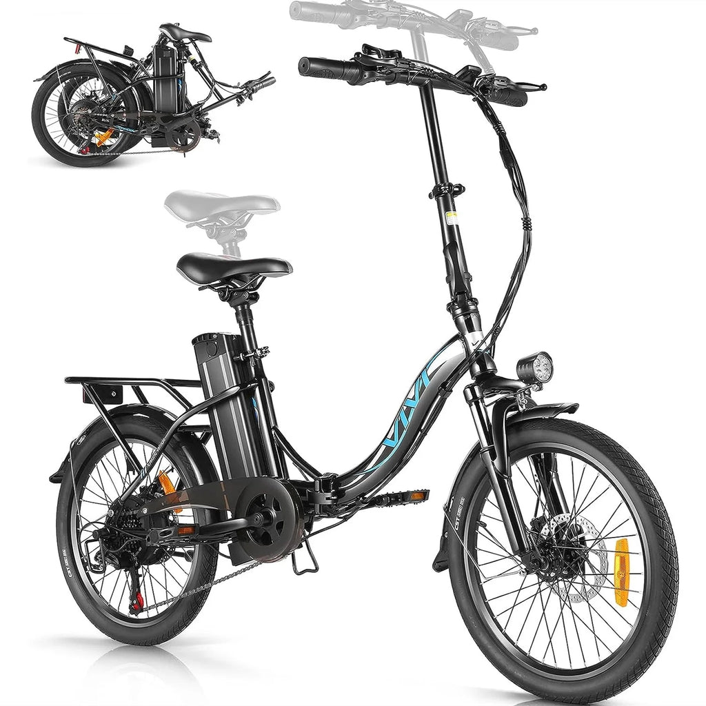 20 Folding Electric Cruiser Bike 500W Step-Through G62598