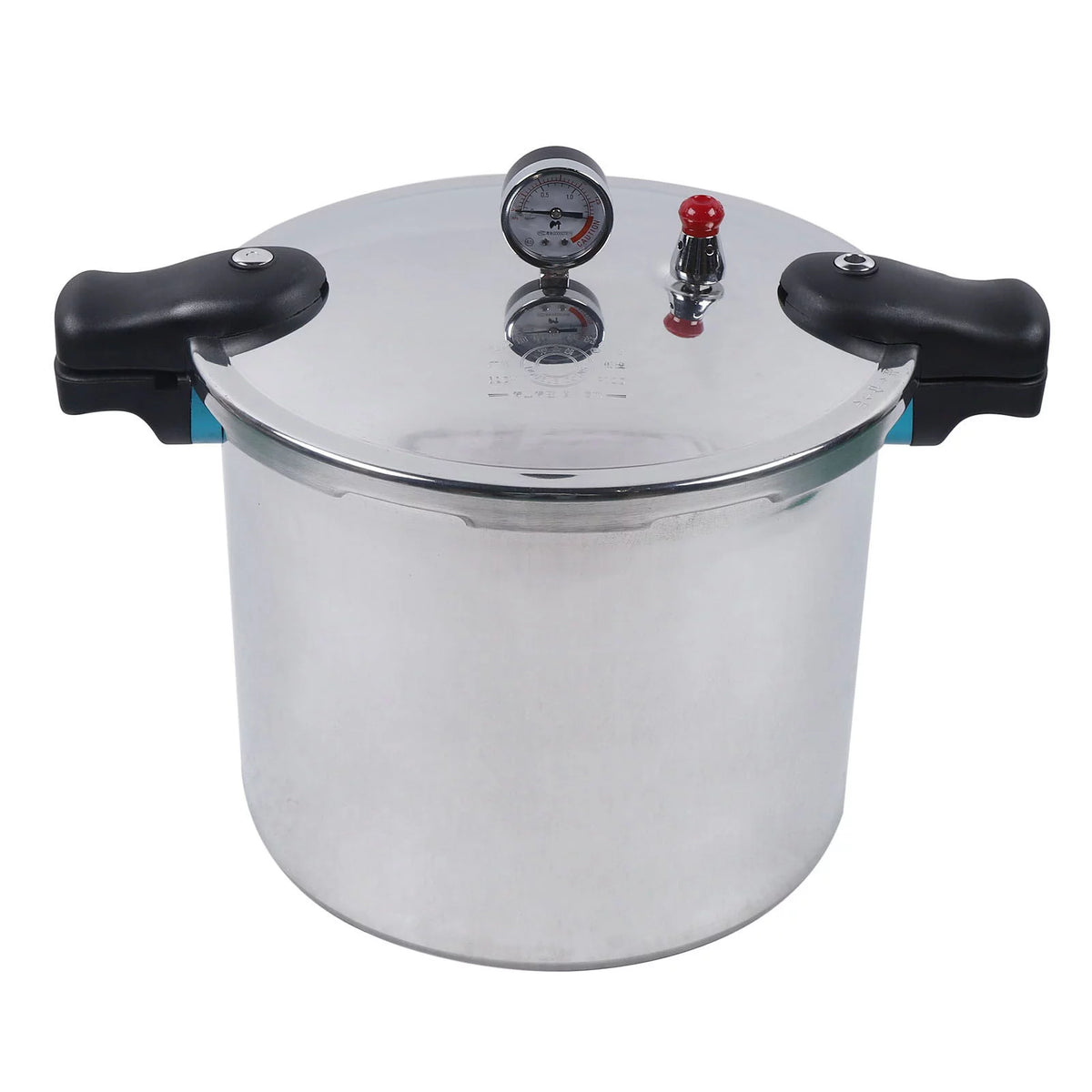 23 Quart Aluminium Pressure Canner Cooker with Gauge Release Valve P9662