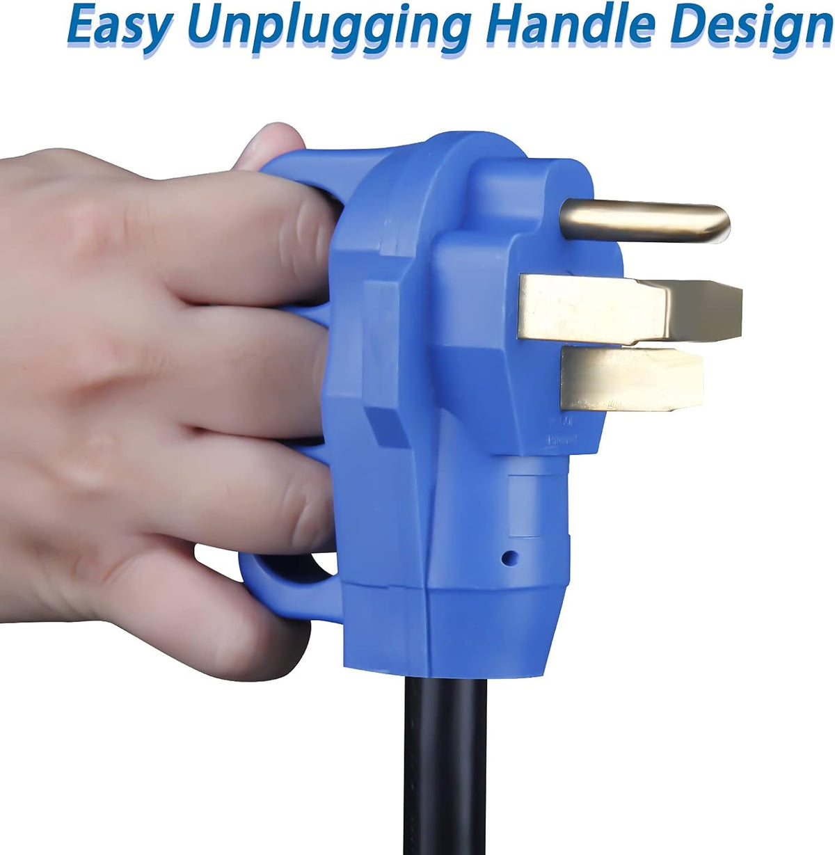 50 Amp 25 Feet RV Power Extension Cord Blue W5324