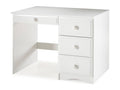 White Writing Desk with Four Drawers B30988