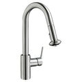 Single-Handle Pull-Down Kitchen Faucet in Stainless Steel X901831