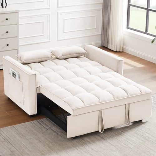 Grey Sleeper Sofa Bed W47443
