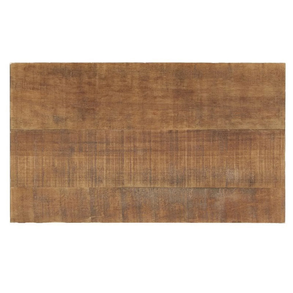 Solid Wood Bookcase in Rustic Brown I21541