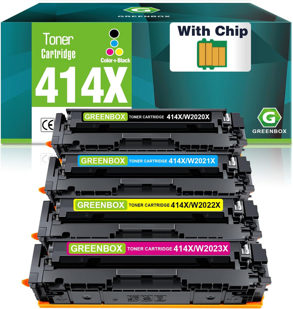 Compatible Toner Cartridge 4 Pack High Yield Black Cyan Magenta Yellow Z833