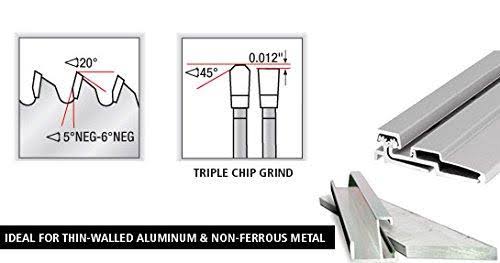 12x22X100t 30mm Bore Non-Ferrous Saw Blade F882