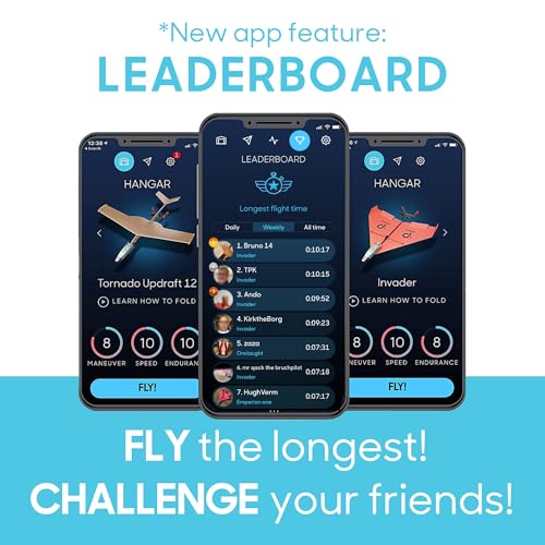 Smartphone Controlled Paper Airplane Kit B143