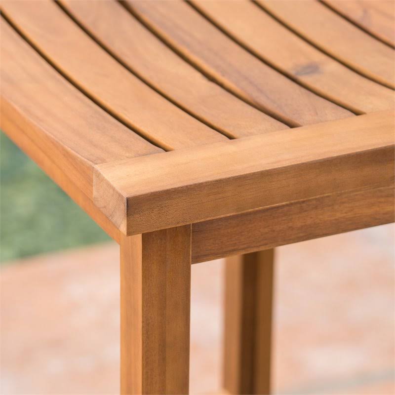 Natural Acacia Wood Barstools (Set of 4) U412863