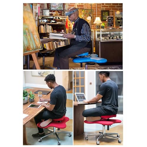 Ergonomic Kneeling Chair with Wheels, Height Adjustable G762