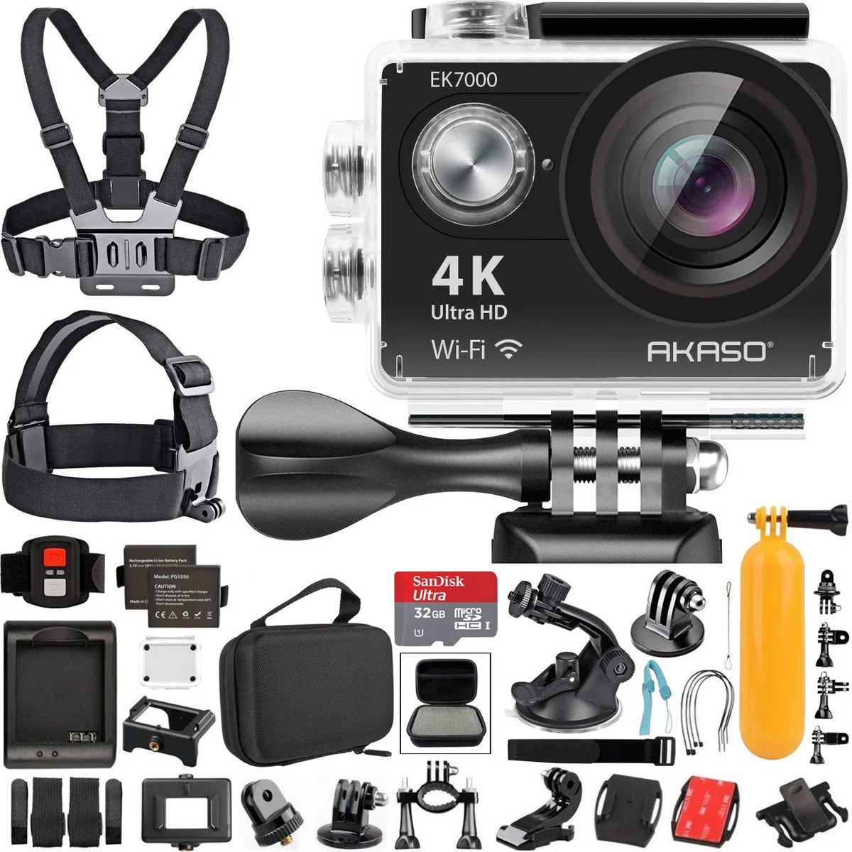 4K Waterproof Action Camera with Wireless Remote R279
