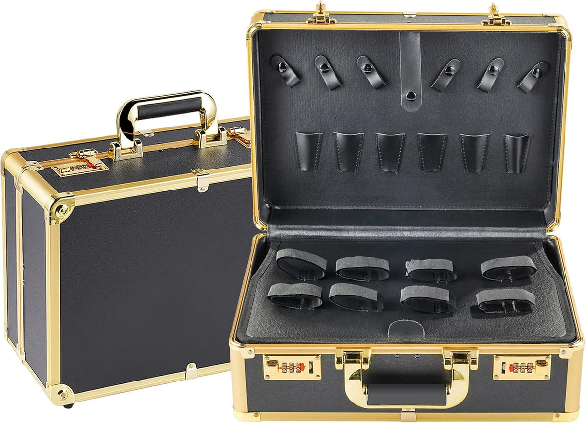 Barber Case with Code Lock Dual Layer 16 x 13 x 6 inch V623