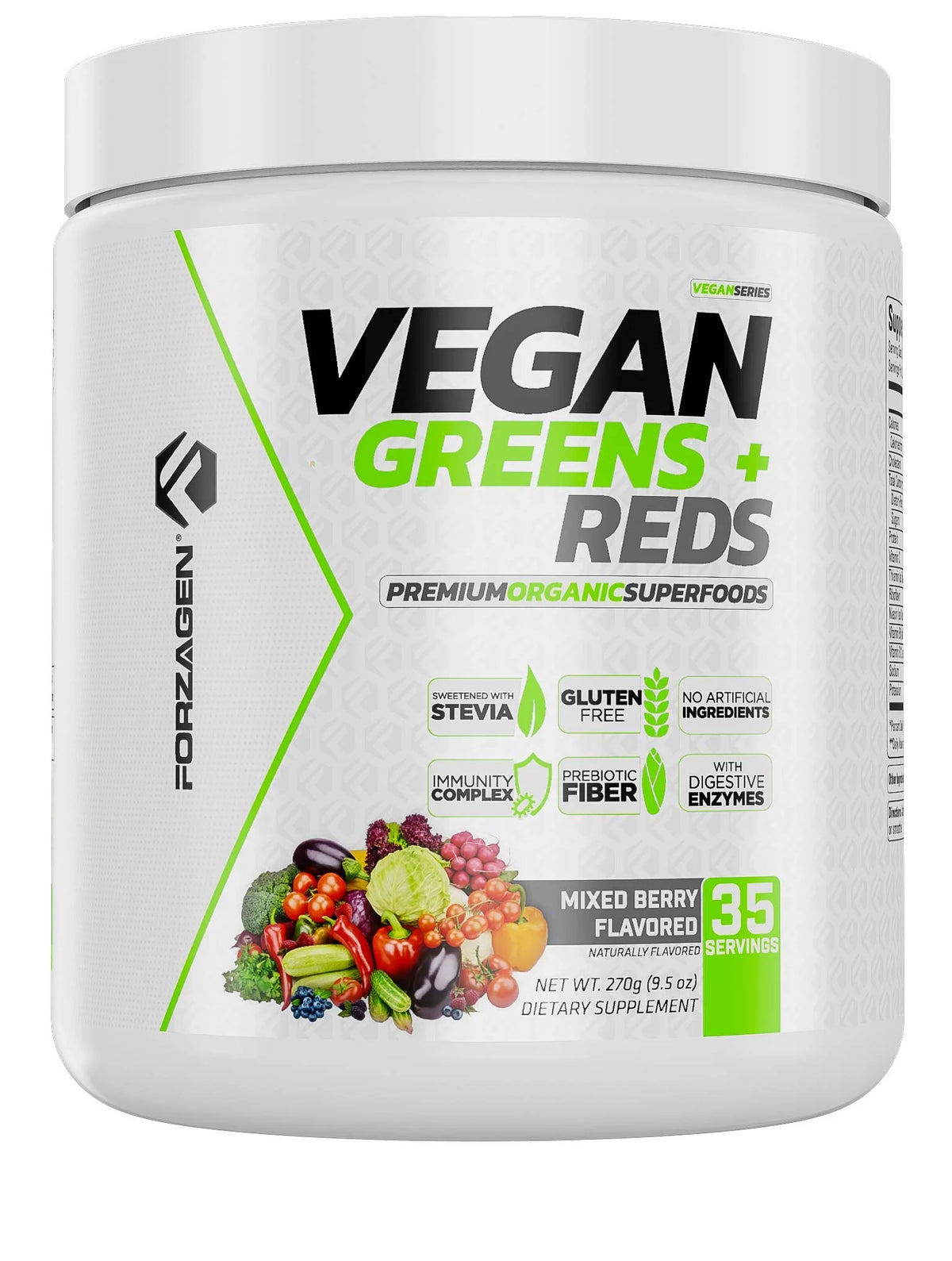 Vegan Greens & Reds Superfood Powder N10443