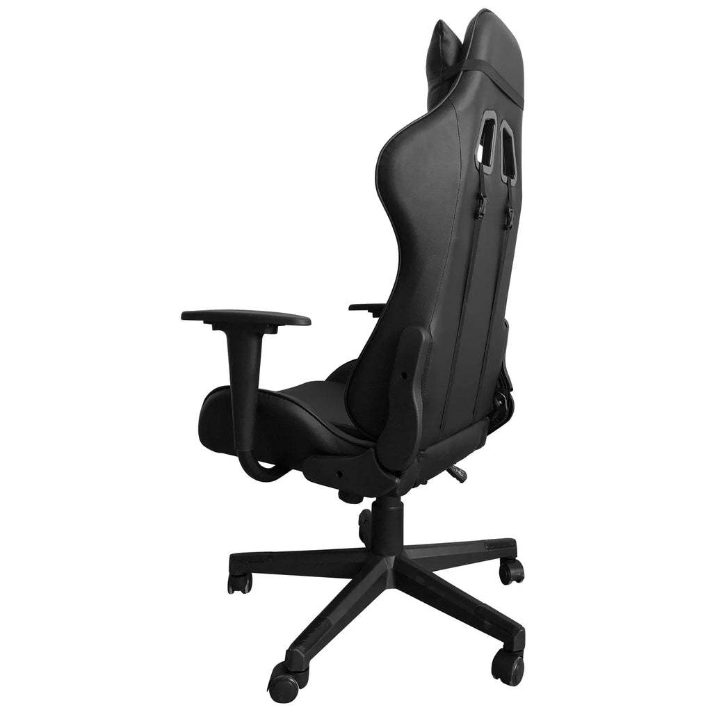 Black Ergonomic Reclining Gaming Chair with Lumbar Support S256973