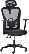 Black Ergonomic Mesh Office Chair with Lumbar Support P830791