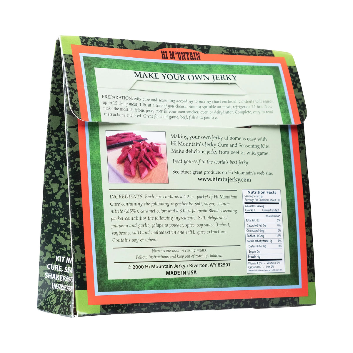 Jerky Cure & Seasoning Kit D736