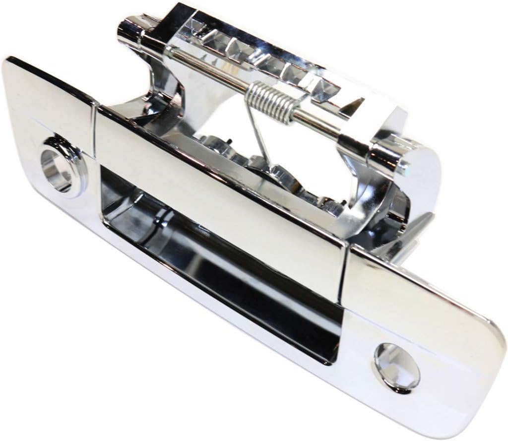 Chrome Plastic Tailgate Handle with Camera Hole Pack of 2 Z8976