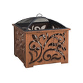 26 in. Square Wood Burning Firepit A24949