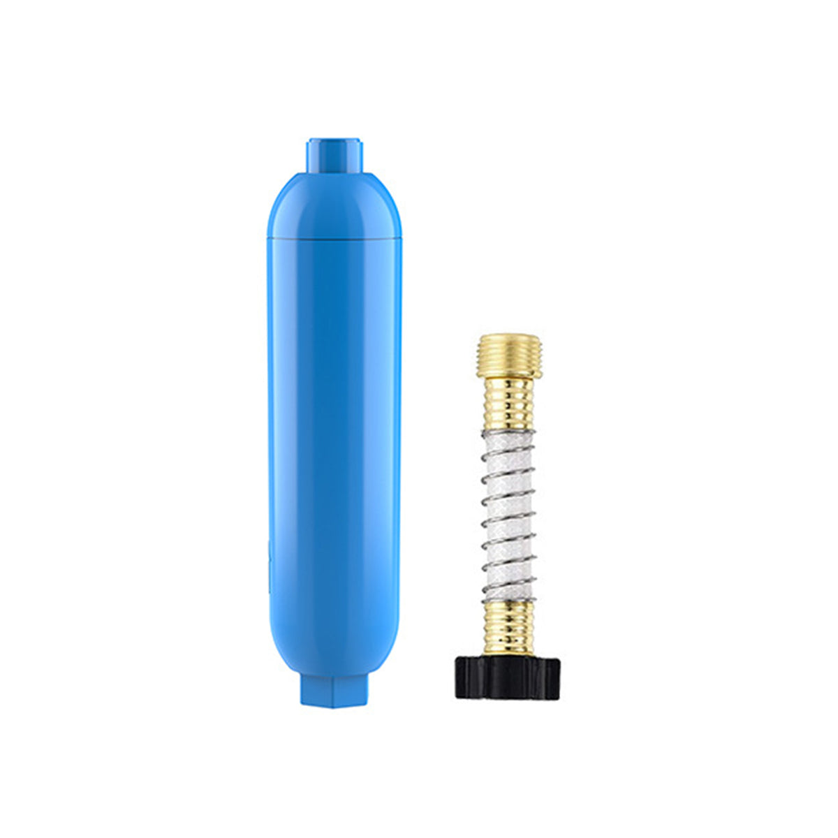 RV Inline Water Filter with Flexible Hose Protector D916