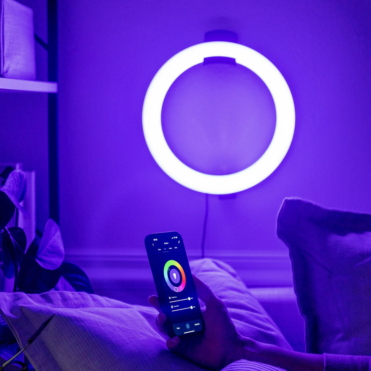LED Ring Lamp and Vlogging Light Kit with Tripod Stand D3340