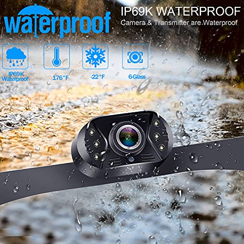 HD 1080P Waterproof Rear View Camera with Monitor M5352