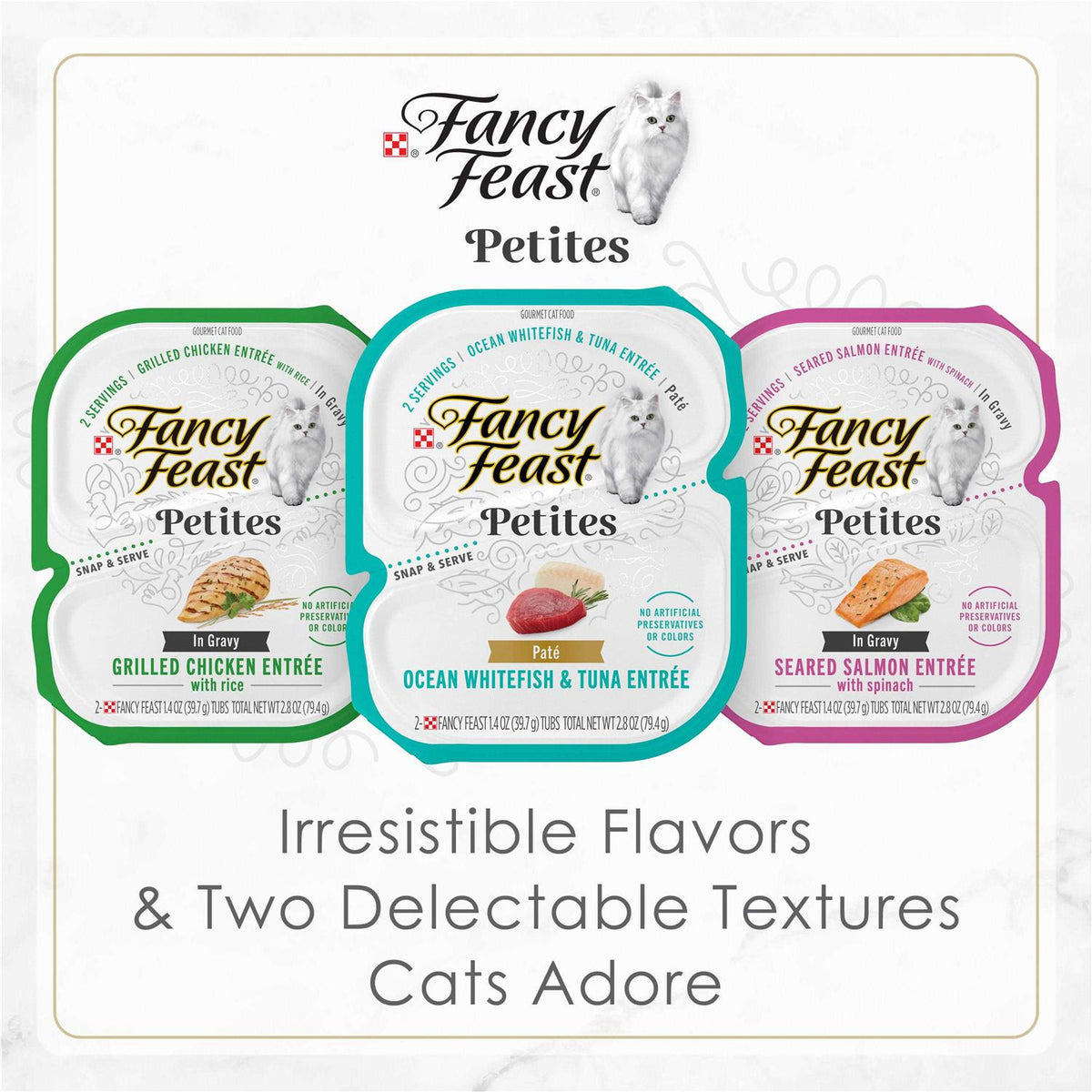 Seared Salmon with Spinach Gravy Wet Cat Food P917