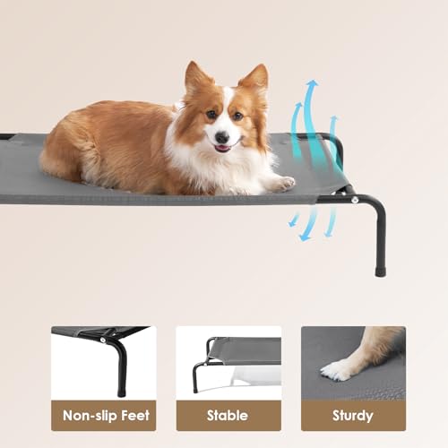Elevated Dog Cot Bed with Washable Mesh K20130