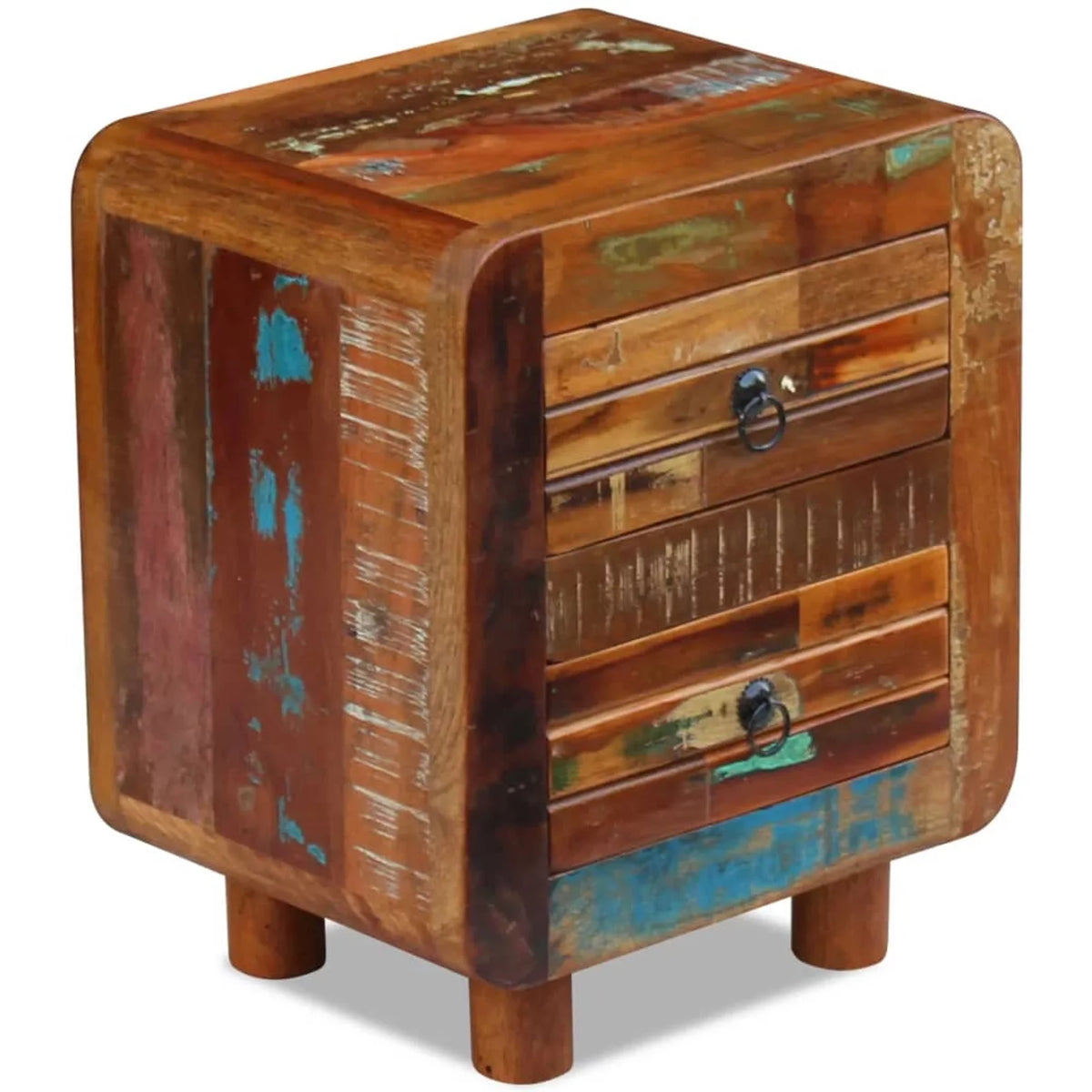 Night Cabinet Solid Reclaimed Wood U757