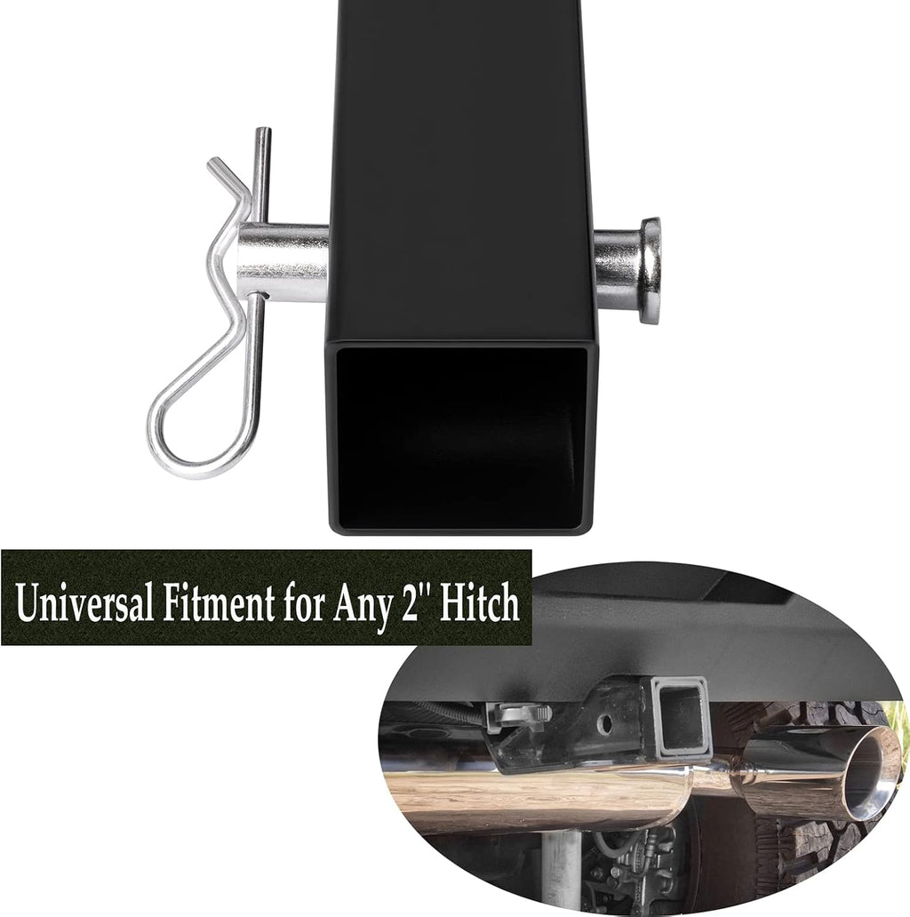Dual Flag Pole Holder for SUV, RV, Pickup, Truck, Camper, Trailer E595