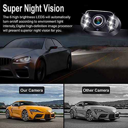 HD 1080P Waterproof Rear View Camera with Monitor M5352