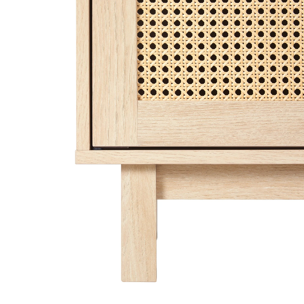 Boho 2-Door Rattan TV Stand R904