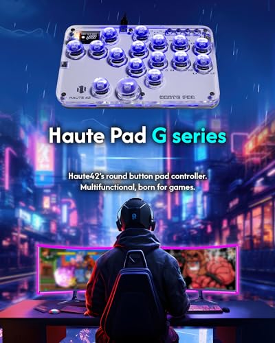 Arcade Stick 16Keys All-Button with Custom RGB & Turbo Functions T763541