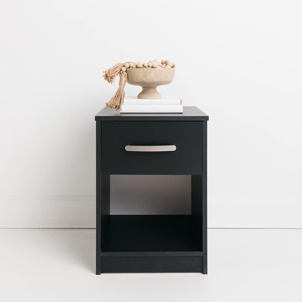 Vintage Gray One Drawer Night Stand V350