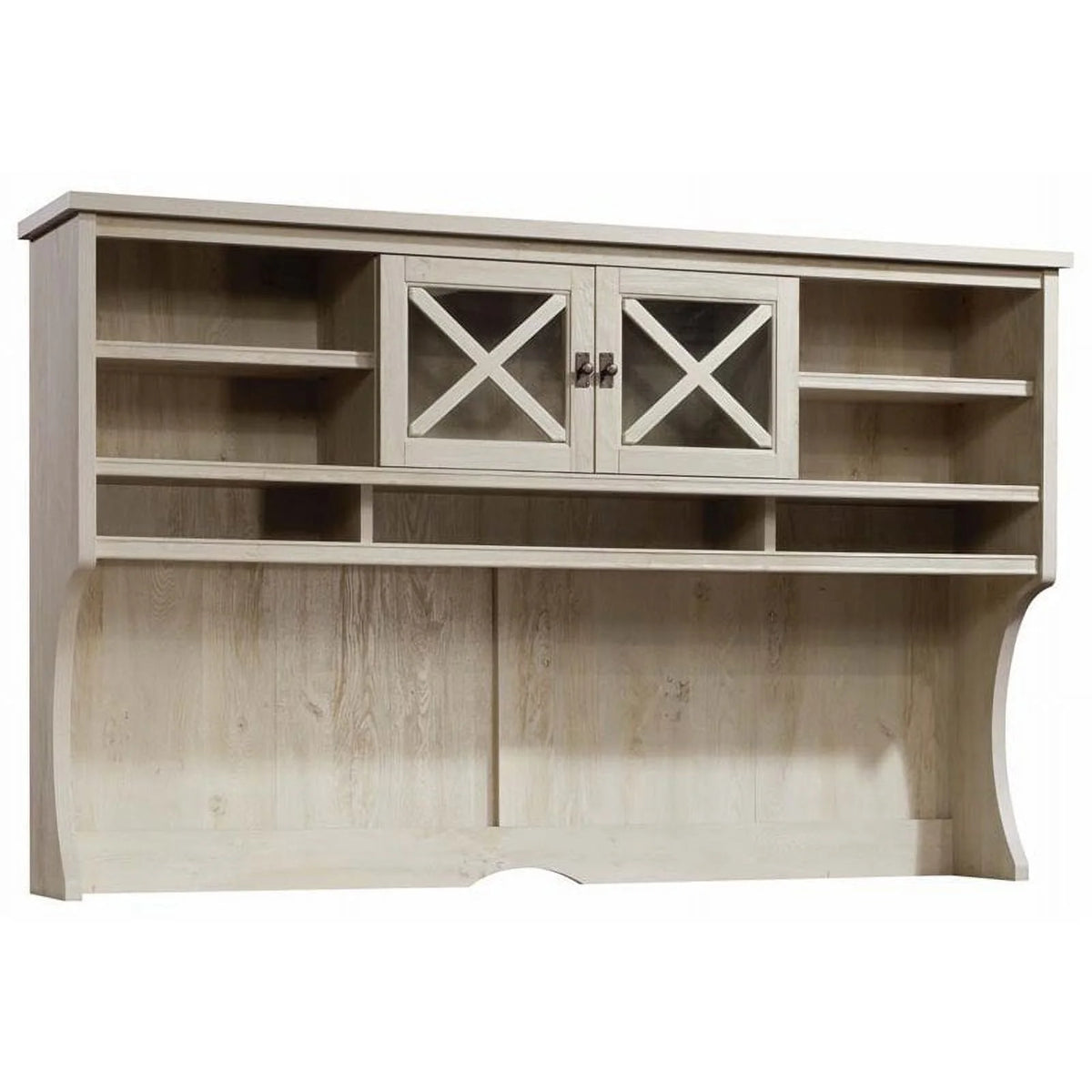 3-Piece Executive Desk with Hutch and File Cabinet B7361