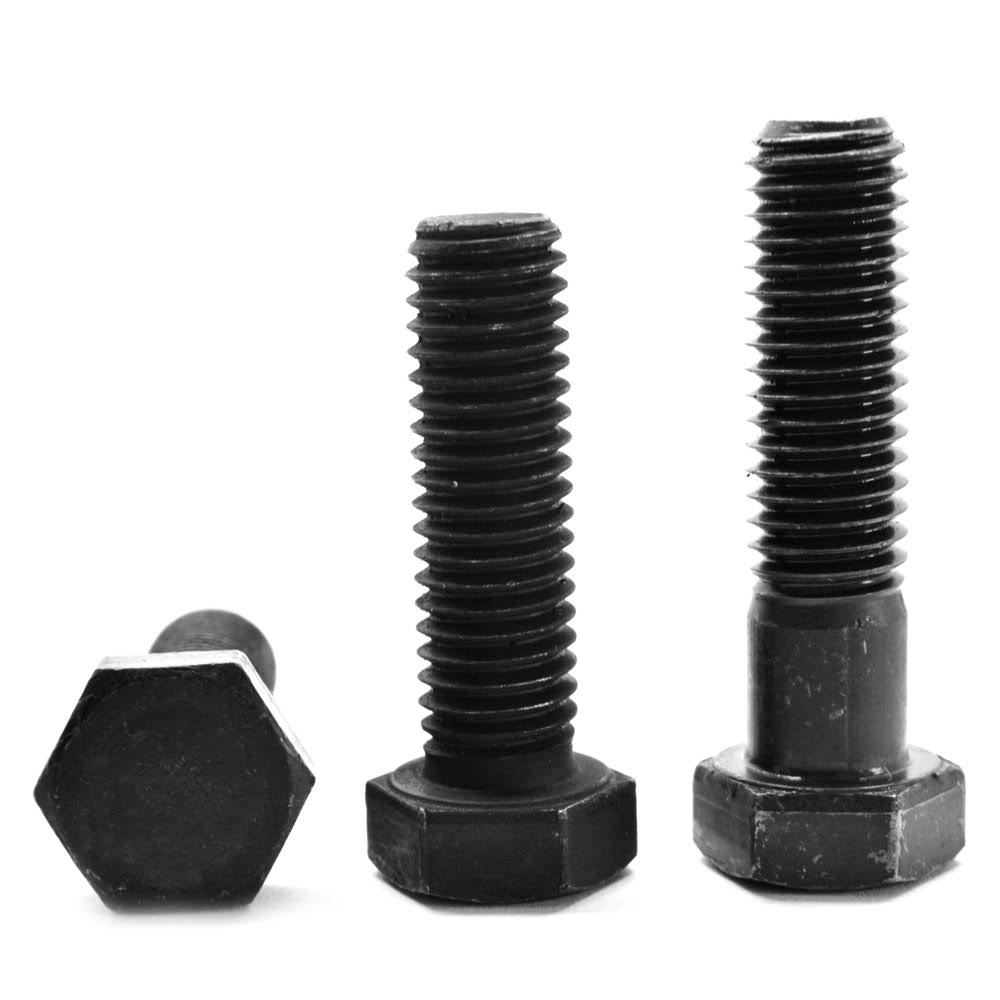 Fine Thread Grade 8 Hex Cap Screw Alloy Steel Black Oxide L835