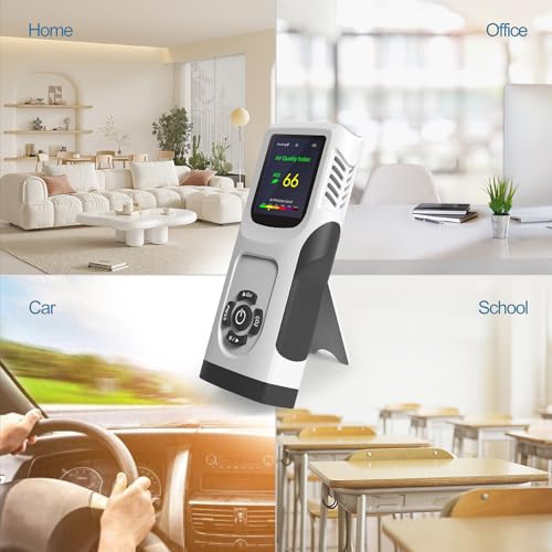 3000mAh Air Quality Monitor with LED Screen S89648