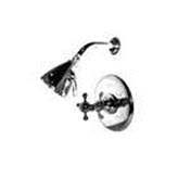 Gloss Black Balanced Pressure Shower Trim Set H377