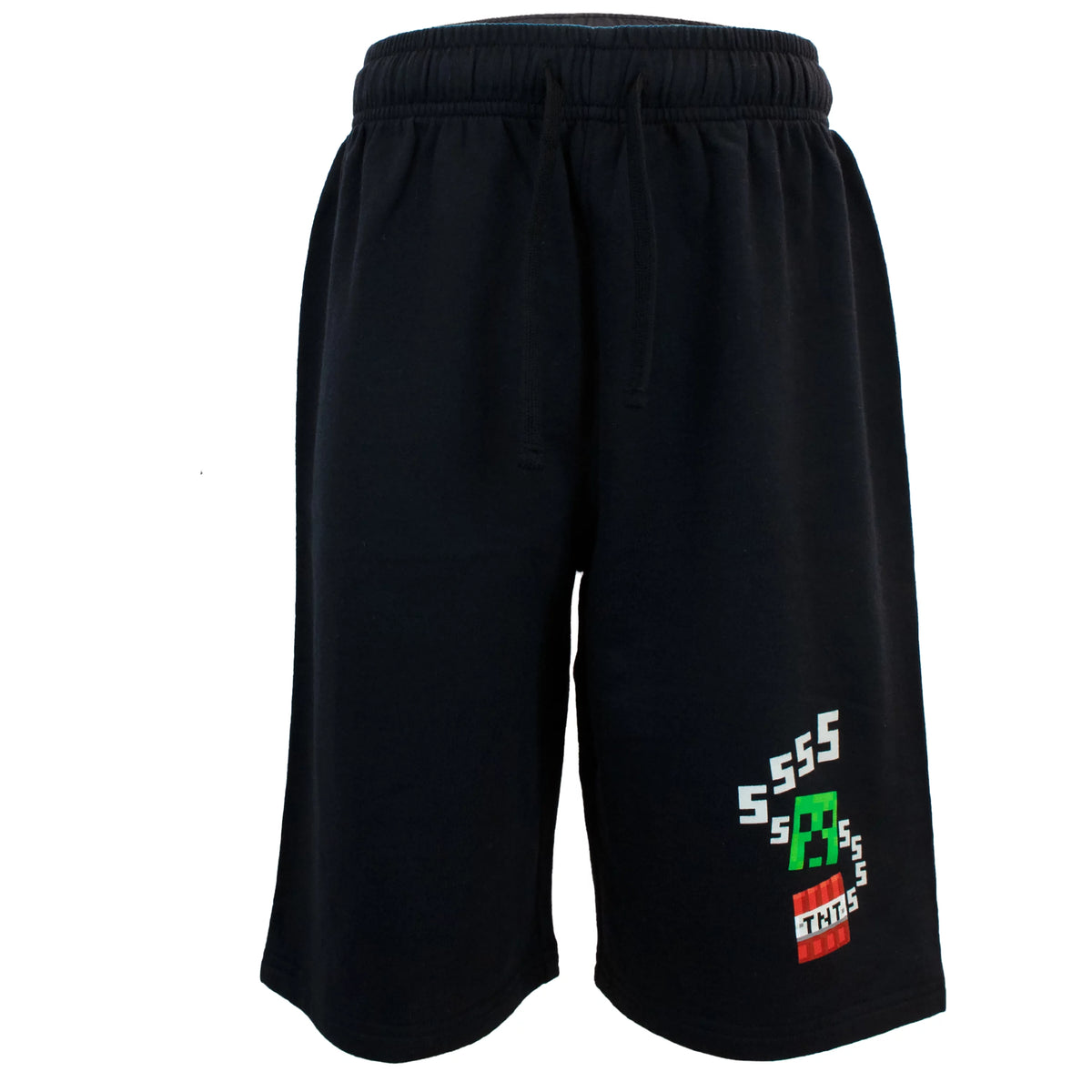 Boys Short Set with Black Short and Green Hooded T-Shirt E4974