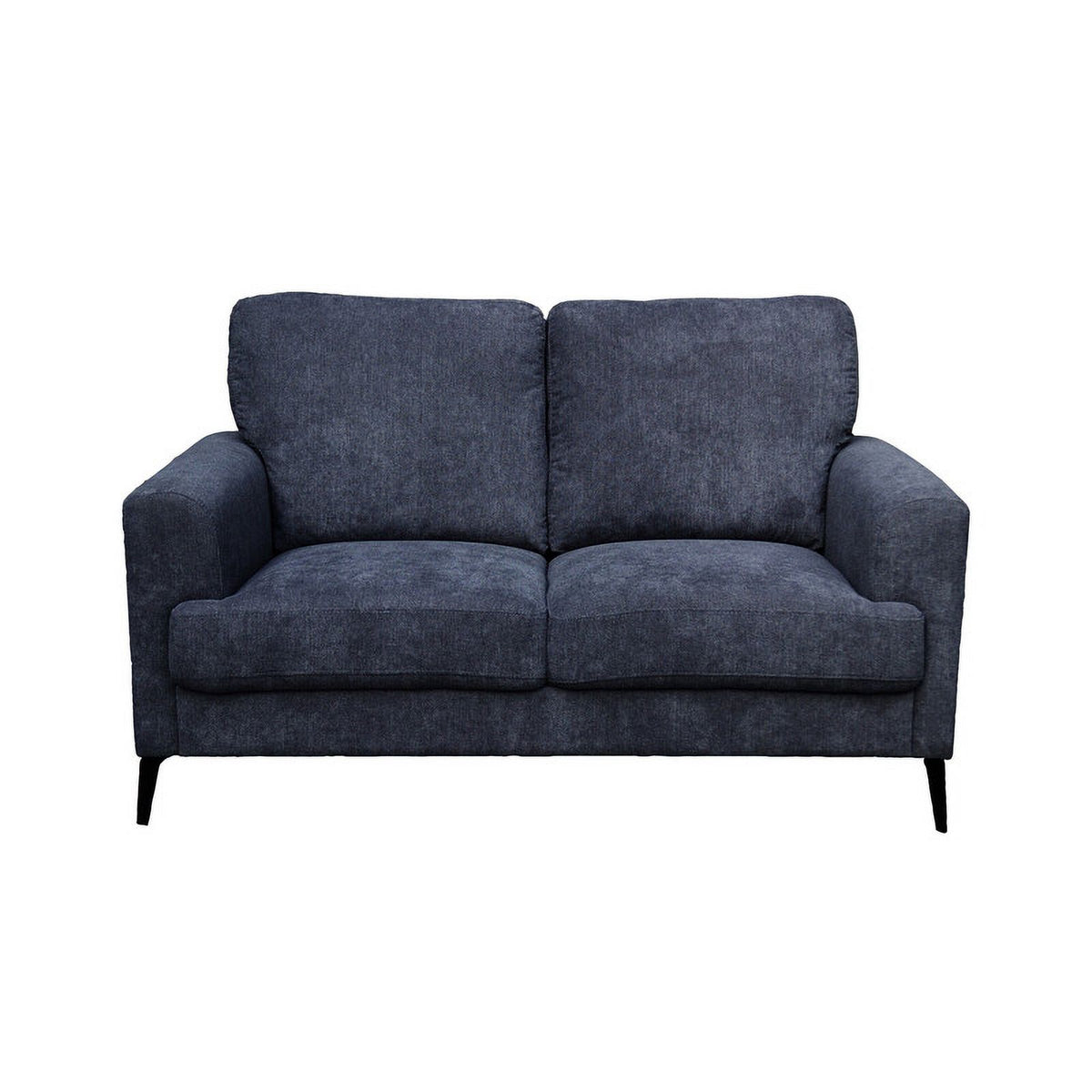 Black Chenille Sofa Loveseat Chair Set G2715