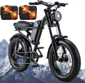 Retro 1500W Electric Bike with 20 Inch Fat Tire Z57723