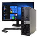 Small Business PC with 22" LCD Monitor, Core i5-6500, 8GB RAM, 1 TB, Windows 10 Home G8307