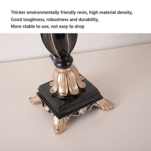 Black 22 Inch Fabric Lampshade Table Lamp N2214