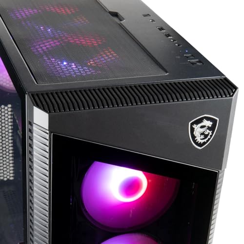 Gaming Desktop with NVIDIA GeForce RTX 4070 12GB, Intel 24-Core i9-14900KF Processor, 32GB DDR4 RAM, 1TB NVMe SSD + 3TB HDD, Windows 11 Home U3741