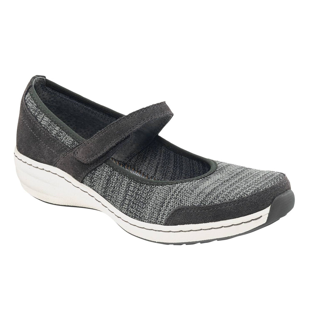 Charcoal Mary Jane Shoes S975
