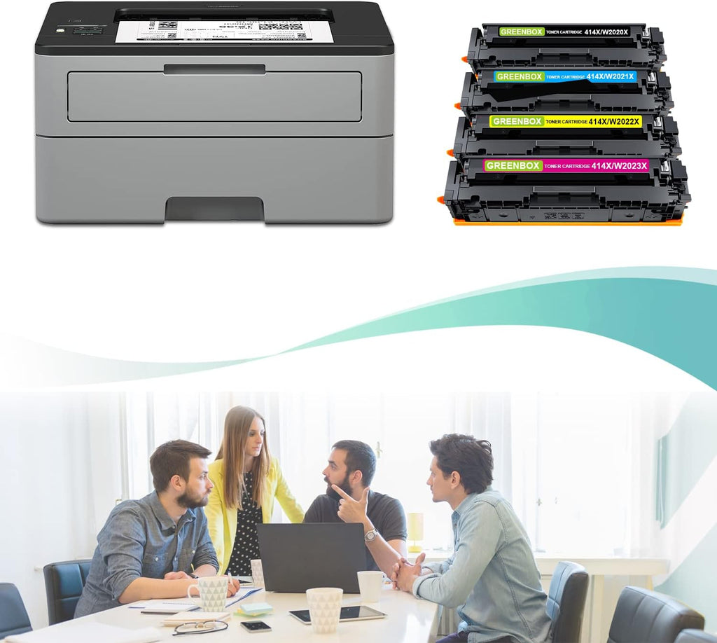 Compatible Toner Cartridge 4 Pack High Yield Black Cyan Magenta Yellow Z833
