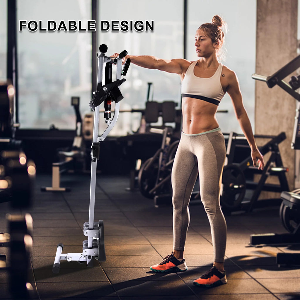 Rowing Machine with Adjustable Resistance and Digital Monitor O64605